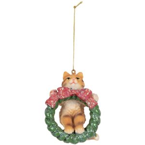 Clayre & Eef 6PR5313 Dekoration Hänger Katze...