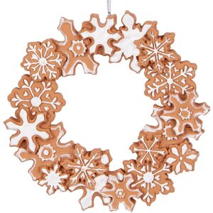 Clayre & Eef 6PR5321 Декоративный венок Ø 18x2...