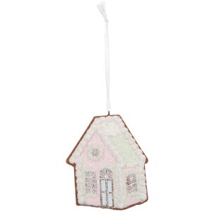 Clayre & Eef 6PR5335 Dekoration Anhänger Haus...