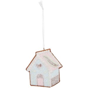 Clayre & Eef Декоративный подвес Дом 9x1x10 см...