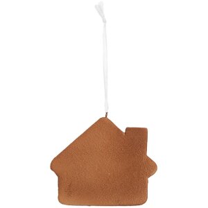 Clayre & Eef Подвеска Дом 9x1x8 см Розовый и Голубой