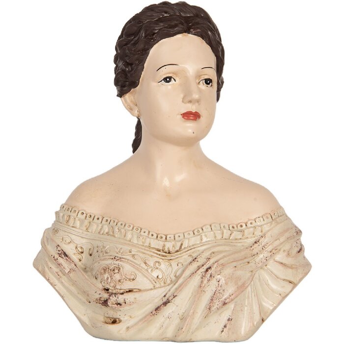 Clayre & Eef 6PR5562 Декоративная бюста Женщина 18x11x21 см