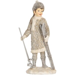 Clayre & Eef 6PR5921 Новогодняя детская декорация (2 шт) 8x5x15 см