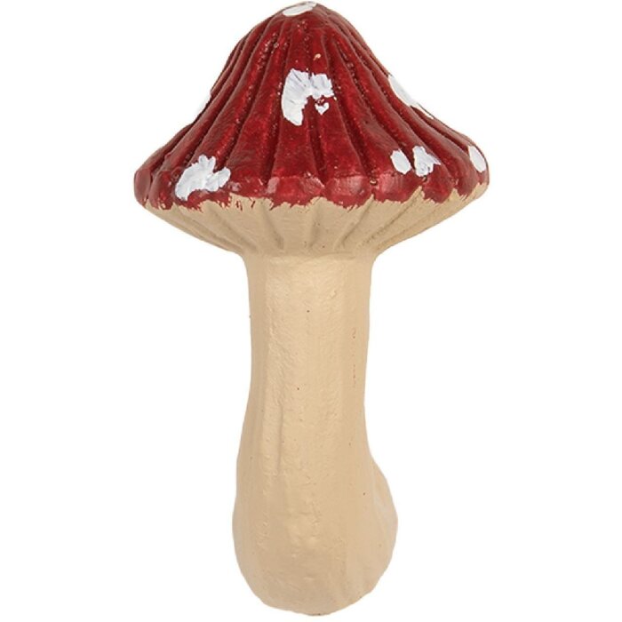 Clayre & Eef дверная ручка 3x4x6 см красно-бежевая