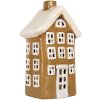 Clayre & Eef Декоративный домик 12x8x19 см коричнево-бежевый