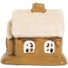 Clayre & Eef 6CE2198 Dekoration Haus 9x7x9 cm Braun-Beige