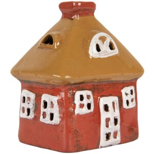 Clayre & Eef 6CE2199 Dekoration Haus 9x6x10 cm