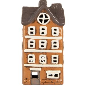 Clayre & Eef 6CE2202 Dekoration Haus 12x10x23 cm...