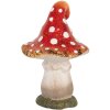 Clayre & Eef Декоративный гриб 11x11x16 см красно-белый