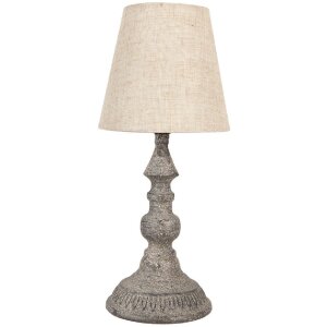 Clayre & Eef 6LMC0113 Tischlampe Ø 15x33 cm...