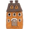 Clayre & Eef 6MG0126 Dekoration Haus 23x17x37 cm Orange Grau
