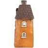 Clayre & Eef 6MG0126 Dekoration Haus 23x17x37 cm Orange Grau