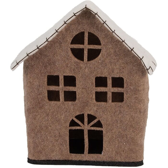 Clayre & Eef Декоративный домик из фетра 17x9x19 см