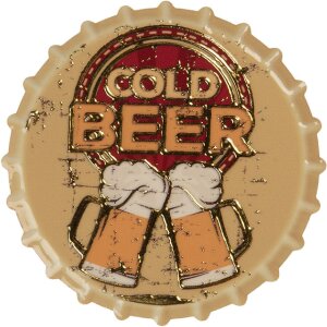 Clayre & Eef 66367 Magnet Ø 7x1 cm Dekoration