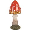 Clayre & Eef 6PR5747 Dekoration Pilz Ø 5x12 cm Rot Weiß