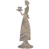 Clayre & Eef 6Y5814 Kerzenständer Frau 15x10x37 cm