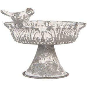 Clayre & Eef 6Y5887 Etagere 13x12x10 cm Grau/Weiß