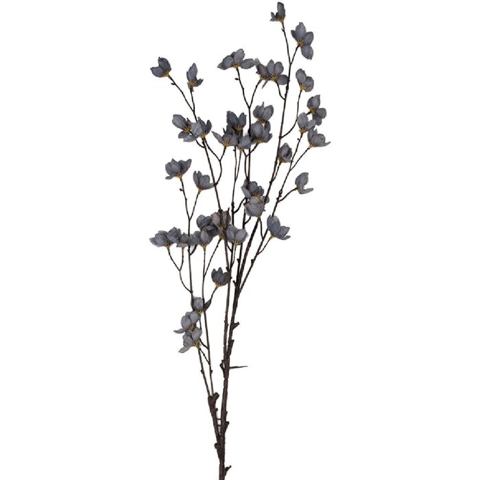 Clayre & Eef 5PL0202BL Künstliche Blume 8x8x110 cm Blau & Braun