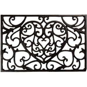 Clayre & Eef 5Y1290 Türmatte Eisen 59x39x2 cm...