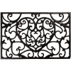 Clayre & Eef 5Y1290 Коврик для двери железный 59x39x2 см Drausen Braun