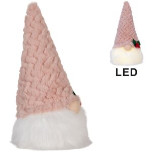 Clayre & Eef 66334 Dekoration Zwerg mit LED 10x10x25...