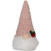 Clayre & Eef 66334 Декоративный гном с LED 10x10x25 см Розовый