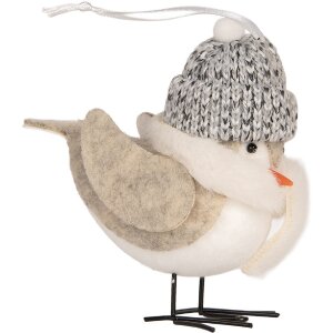 Clayre & Eef 66340 Dekoration Vogel 11x7x12 cm...