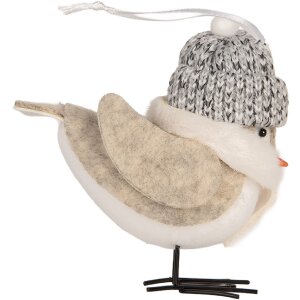 Clayre & Eef 66340 Dekoration Vogel 11x7x12 cm...