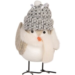 Clayre & Eef 66340 Декоративная птица 11x7x12 см