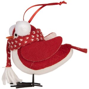 Clayre & Eef Декоративная птица 12x7x10 см