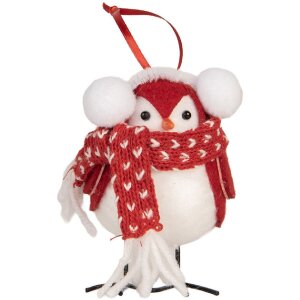 Clayre & Eef Декоративная птица 12x7x10 см