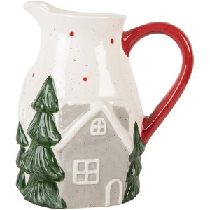 Clayre & Eef 6CE2222 Dekoration Kanne 19x14x20 cm...