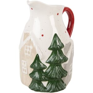 Clayre & Eef 6CE2222 Dekoration Kanne 19x14x20 cm...