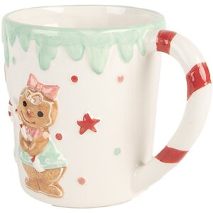 Clayre & Eef 6CEMU0195 Becher 13x10x10 cm 400 ml Keramik