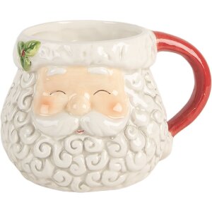 Clayre & Eef 6CEMU0201R Becher 16x11x10 cm / 550 ml...