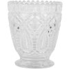 Clayre & Eef 6GL5208 Подсвечник стеклянный Ø9x10 см