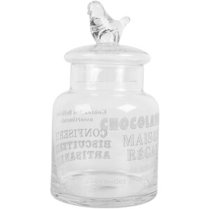 Clayre & Eef 6GL5210 Vorratsglas mit Deckel Ø...