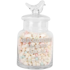 Clayre & Eef 6GL5210 Банка для хранения с крышкой 13x23 см