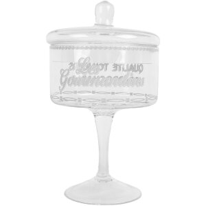 Clayre & Eef 6GL5211 Vorratsglas mit Deckel Ø...