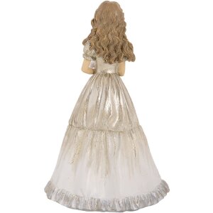 Clayre & Eef 6PR5642 Dekoration Kind Beige Silberfarbig 14x11x22 cm