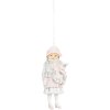 Clayre & Eef 6PR5659 Декоративная подвеска для детей розовая 5x4x11 см