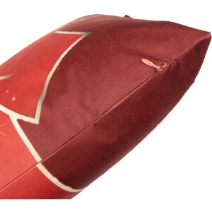 Clayre & Eef KT021.435 Kissenhülle 45x45 cm Rot...