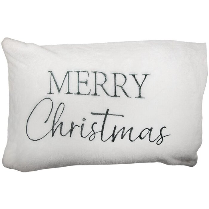 Clayre & Eef Наволочка KT036.055 35x50 см Бело-Зеленая