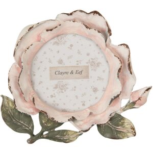 Clayre & Eef 2F1300 Fotorahmen 13x2x12 cm / Ø 8 cm