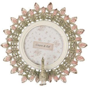 Clayre & Eef 2F1301 Fotorahmen 14x3x14 cm / Ø...