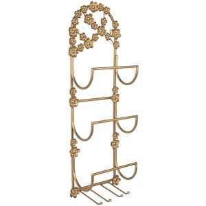 Clayre & Eef 5Y1387 Weinflaschenregal 21x13x62 cm...