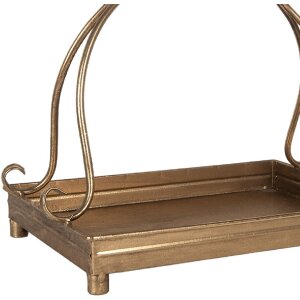 Clayre & Eef Декоративные чаши 2 шт. 43x26x41 / 34x21x30 см Золотые