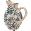Clayre & Eef 6CE2237M Dekoration Kanne 21x16x24 cm Beige-Grün