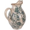 Clayre & Eef 6CE2237M Dekoration Kanne 21x16x24 cm Beige-Grün