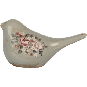 Clayre & Eef 6CE2243M Dekoration Vogel 22x9x12 cm...